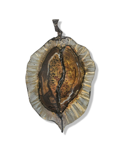 Jacaranda Seed Pod Sculpture - "Nature's Beauty" (23225)