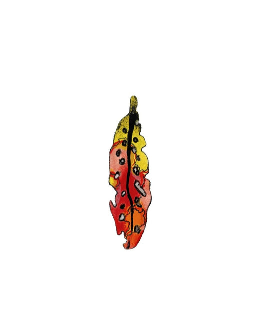 Tiny Pohutukawa Leaf (21497)