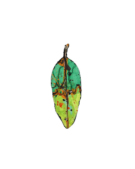 Tiny Pohutukawa Leaf (21687)