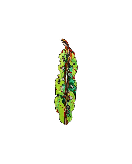 Tiny Pohutukawa Leaf (21684)