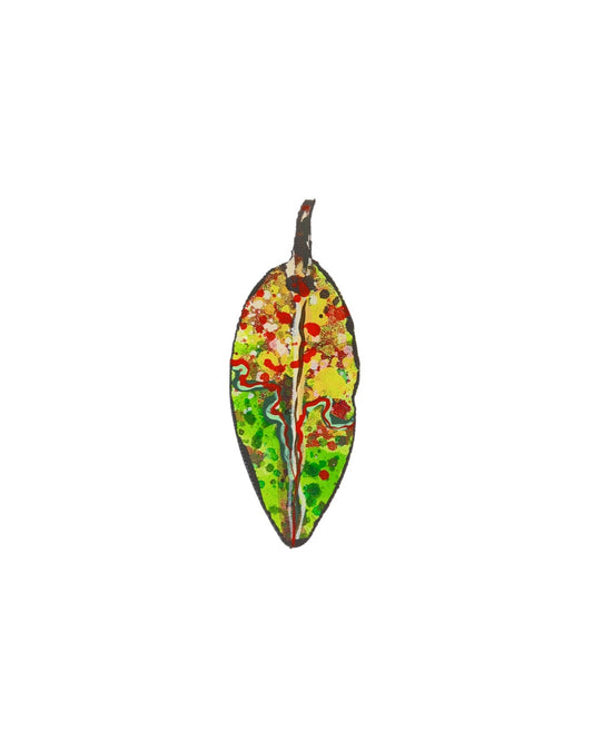 Tiny Pohutukawa Leaf (21574)
