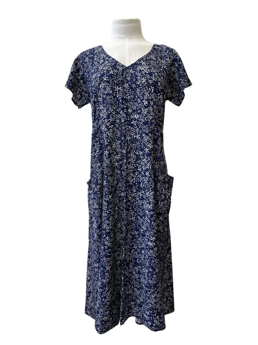 "Lucia" Dress - Blue Floral
