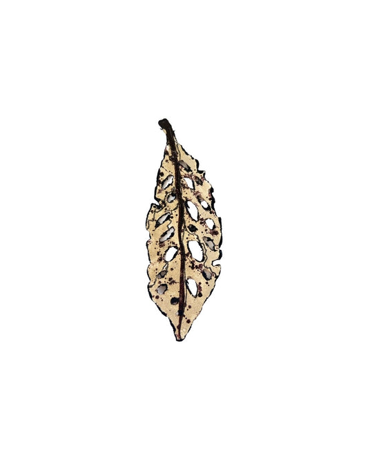 Tiny Pohutukawa Leaf (21714)