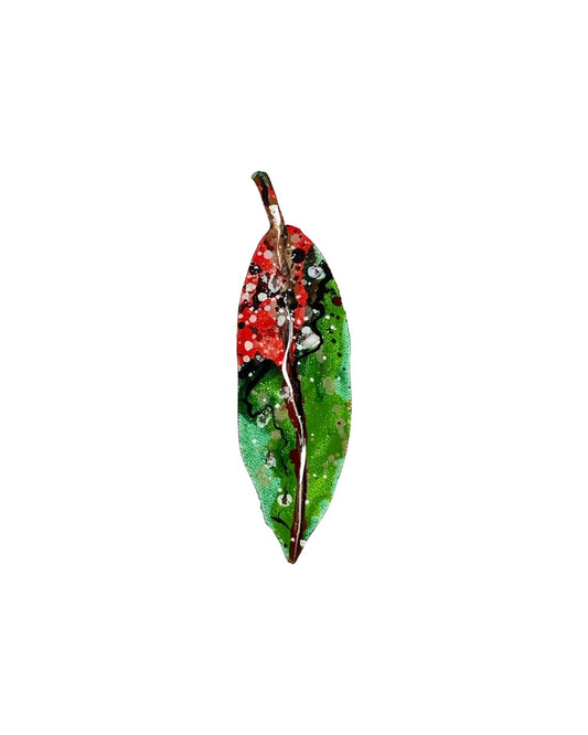 Tiny Pohutukawa Leaf (22047)